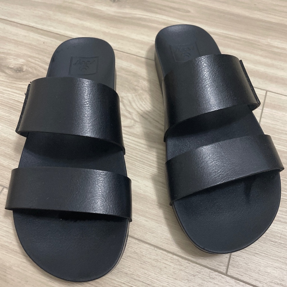 Reef Women's Cushion Vista Slide Sandal,Size 6